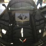 Corvette hood graphic