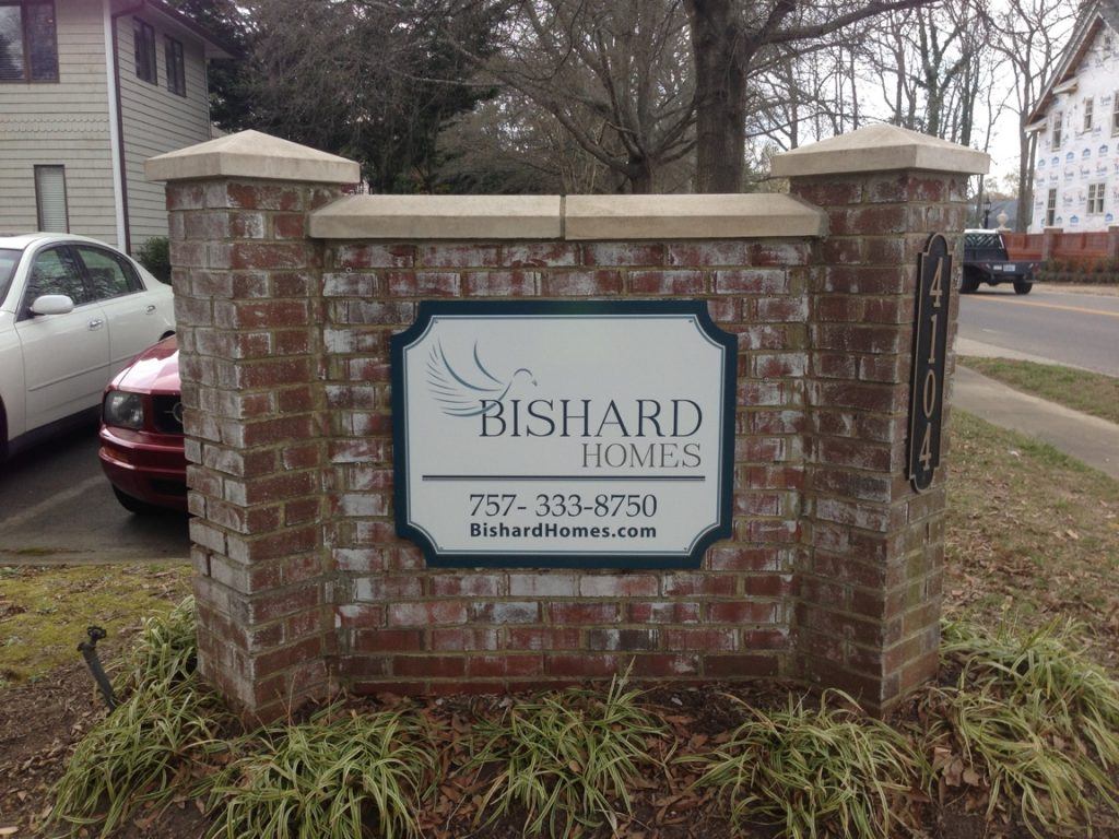 Bishard Homes sign
